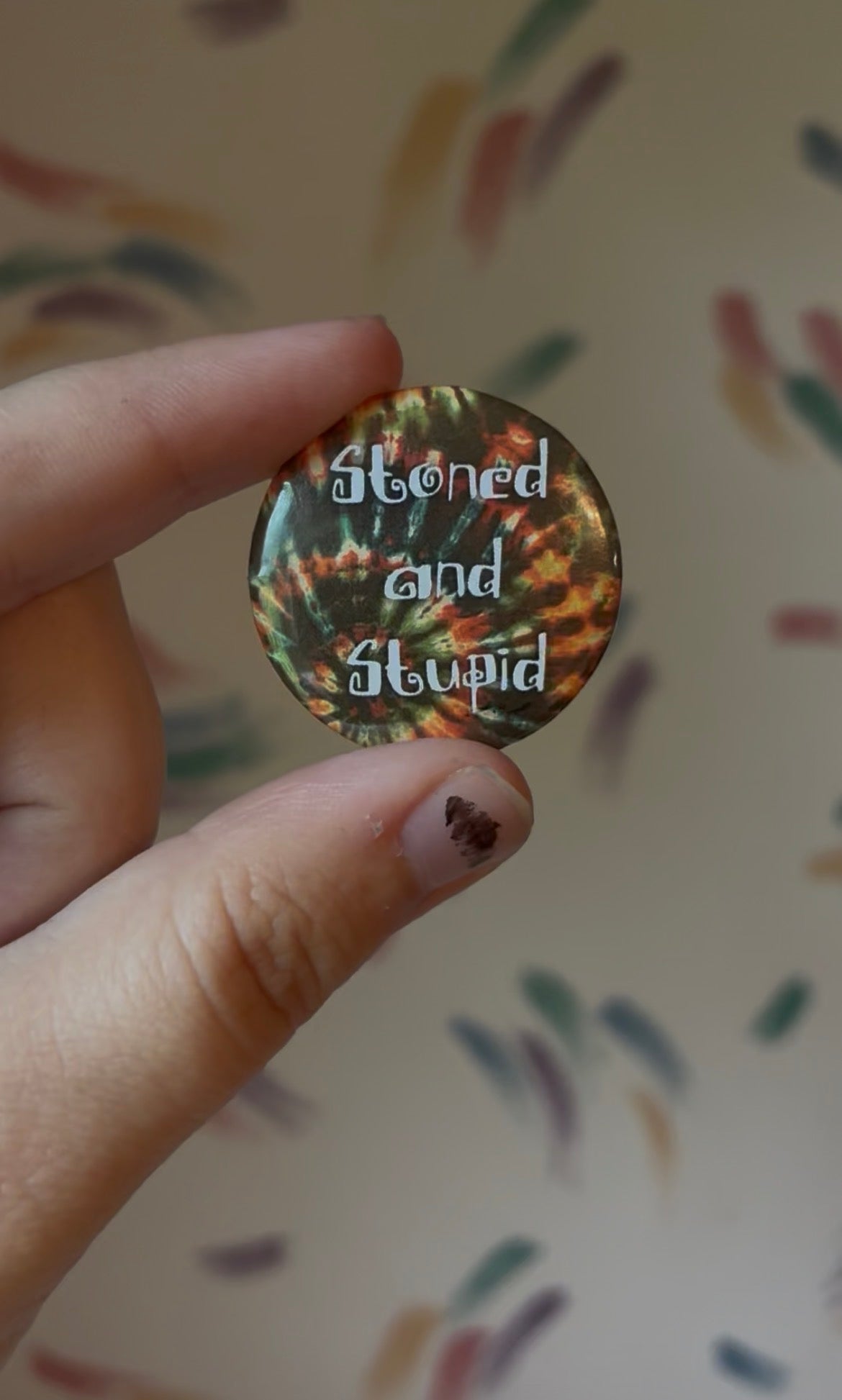 Stoned Button